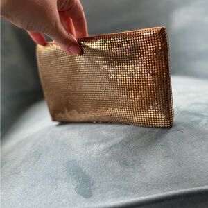 Elegant Gold Sequin Clutch